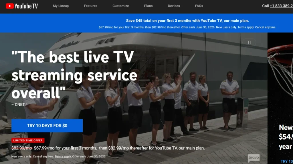 YouTube TV
