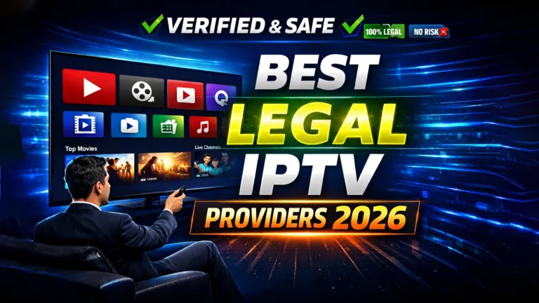 Best Legal IPTV Providers in 2026: Stream Live TV Safely & Legitimately