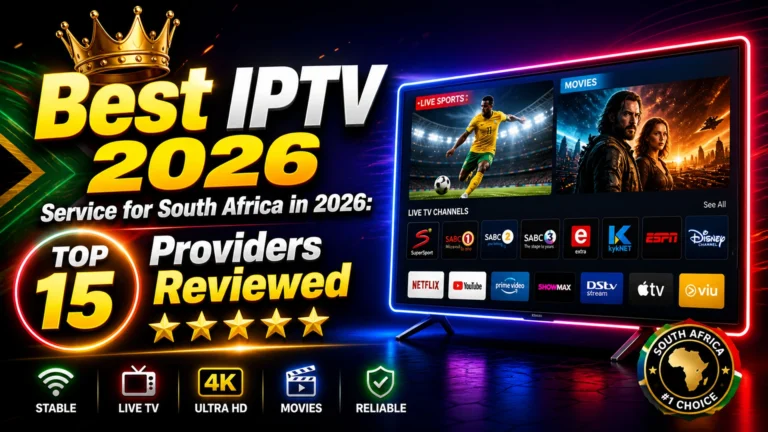 Best IPTV Service for South Africa in 2026: Top 15 Providers Reviewed