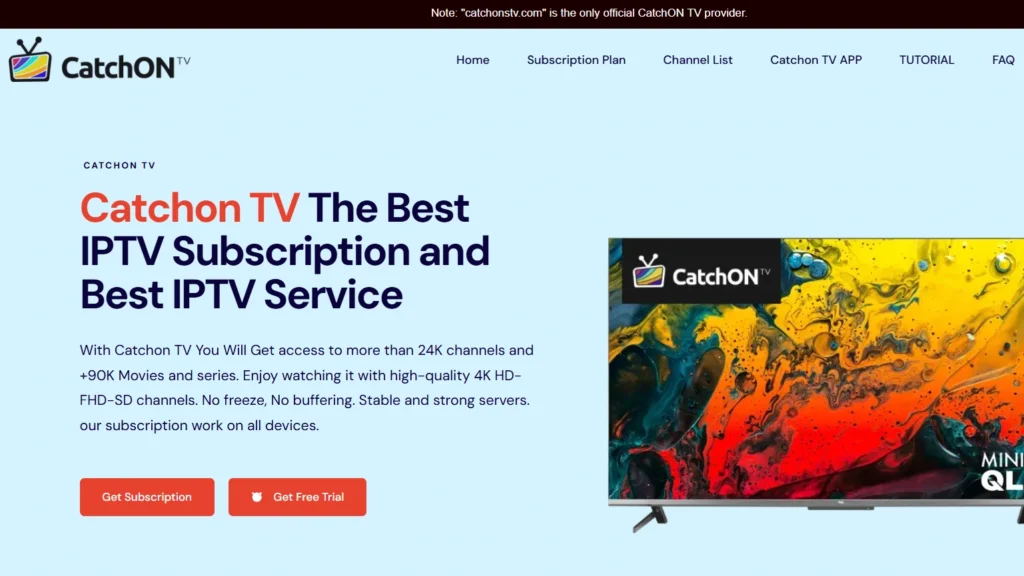 CatchON TV — Official Homepage