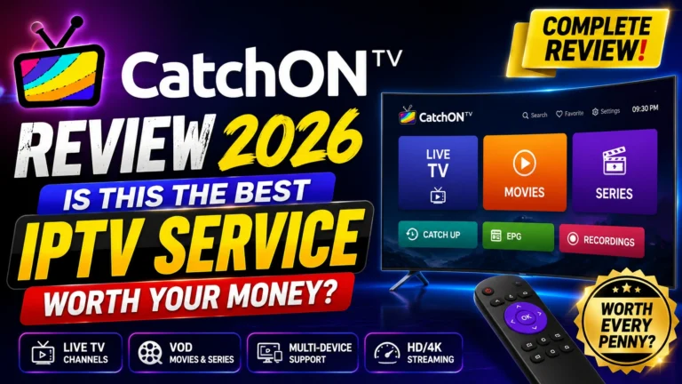 CatchON TV Review 2026: Is This the Best IPTV Service Worth Your Money?