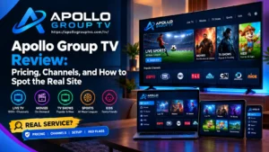 Apollo Group TV Review: Pricing, Channels, and How to Spot the Real Site