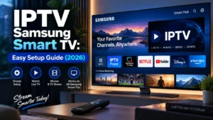 IPTV Samsung Smart TV: How to Install and Set Up IPTV (2026 Guide)