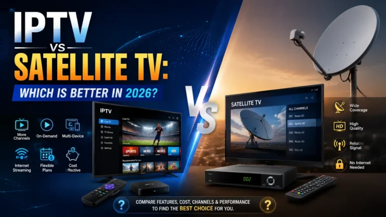 IPTV vs Satellite TV: Which One Is Actually Better in 2026?