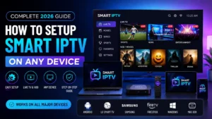How to Setup Smart IPTV on Any Device (Complete 2026 Guide)